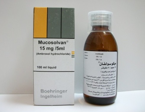 ميكوسولفان دواء للتخفيف من السعال الجاف ومذيب ومقشع