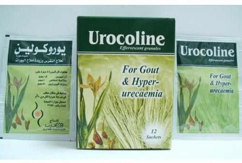أكياس فوارة Urocoline لعلاج النقرس وزيادة أملاح البولات