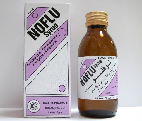 دواء Noflu لعلاج نزلات البرد المصحوبة بارتفاع درجة الحرارة والجيوب الأنفية
