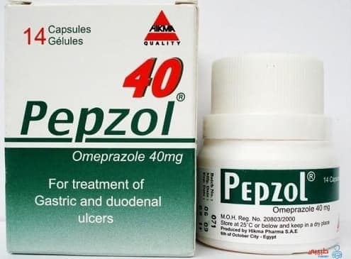 ووصف دواء بيبزول المشهور بعلاج قرحة المعدة والشعور المزعج بالحموضة