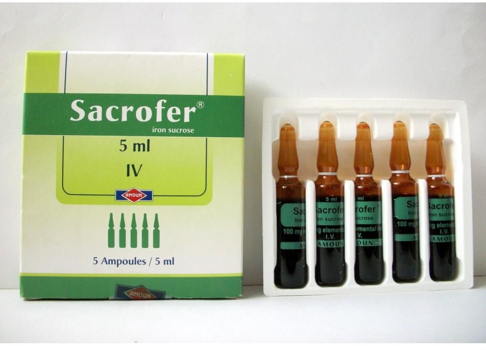 الحقن العضلي Sacrofer فعال في علاج حالات فقر الدم الشائعة في ذاك الوقت