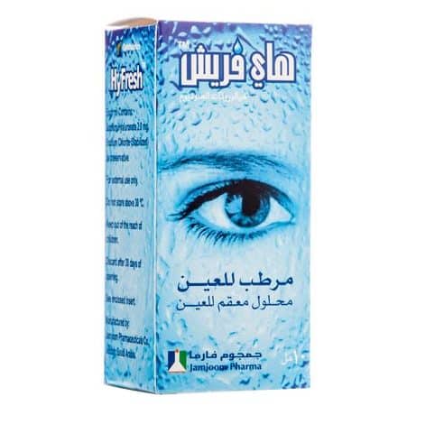 دواعي لاستخدام قطرات العين Hyfresh لترطيب وحماية العين من الجفاف المؤلم