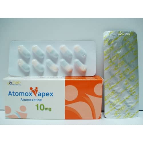 دواعي لاستخدام دواء Atomox apex في علاج نقص الانتباه والتركيز