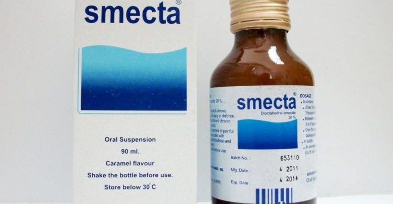 وصفت دواء Smecta لعلاج الإسهال الحاد والتخلص من الفيروسات التي تصيب المعدة.