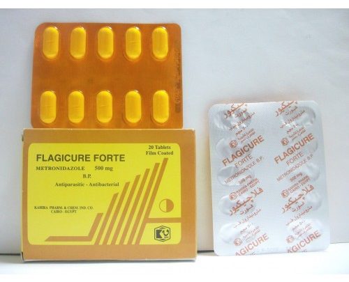 أقراص Flagicure Forte مضادة للبكتيريا في الجسم