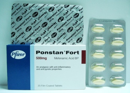 توصف حبوب Ponstan Fort لعلاج الالتهابات وتسكين اوجاع الجسم