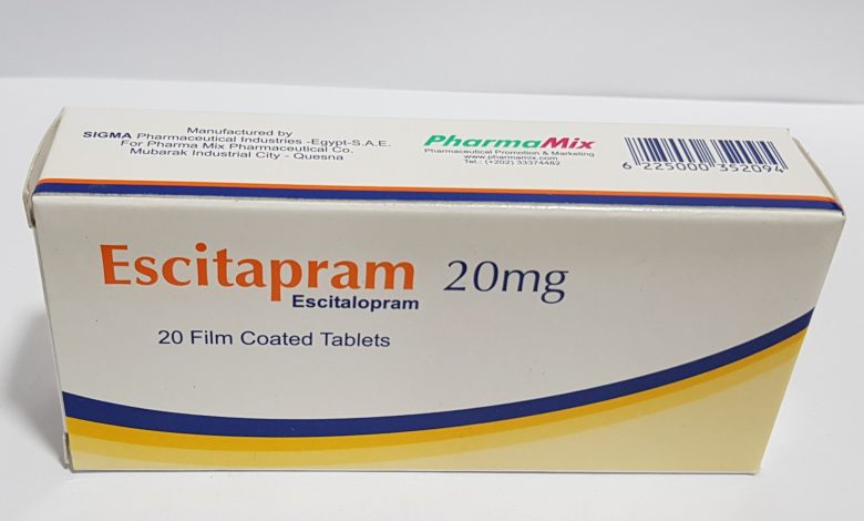 Escitapram هو مضاد للاكتئاب ومضاد للاكتئاب لعلاج اضطرابات القلق