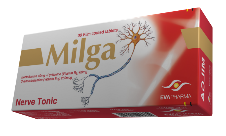فوائد أقراص Milga لتعويض نقص فيتامين ب والتهاب الأعصاب